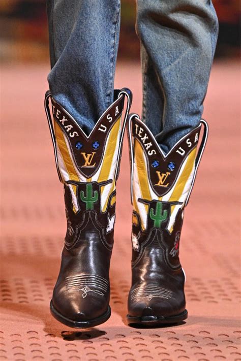 louis vuitton cowboy boots|Louis Vuitton high heel boots.